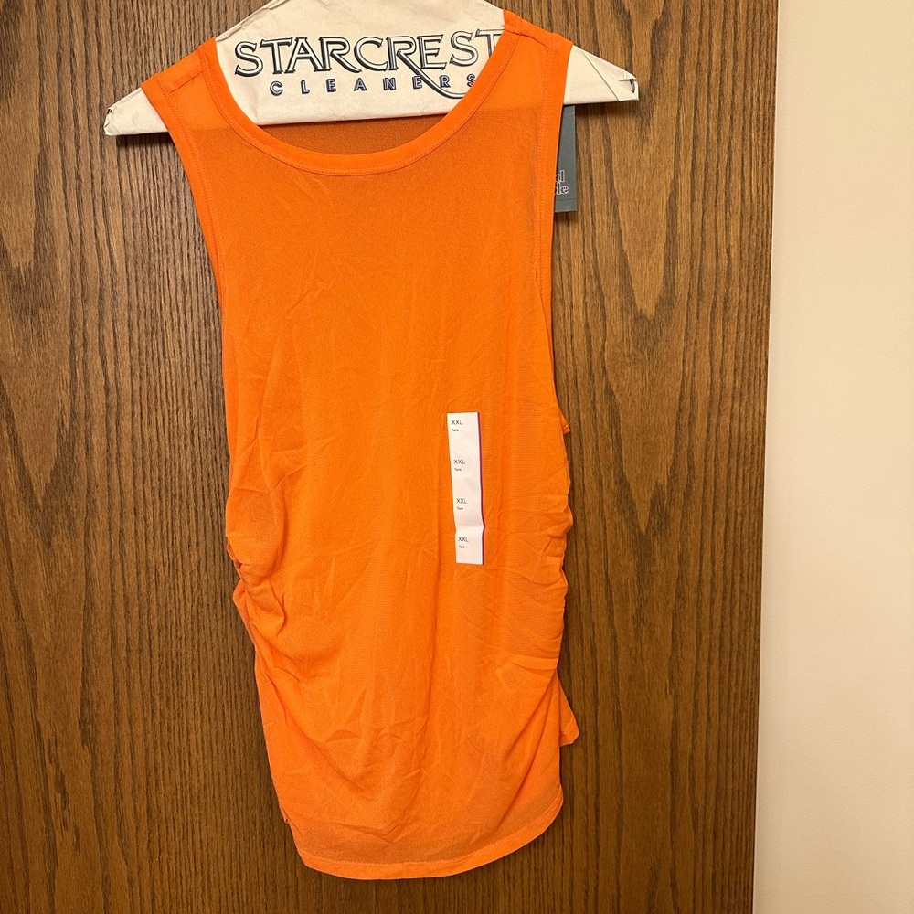 Target Vibrant Orange Tank Top